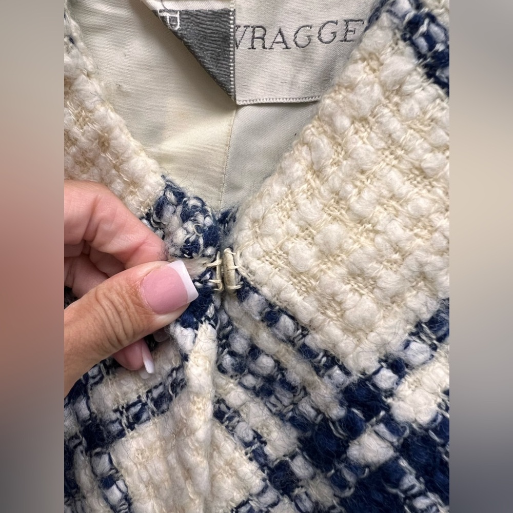 B.H Wragge Vintage Tweed Wool Coat - image 5